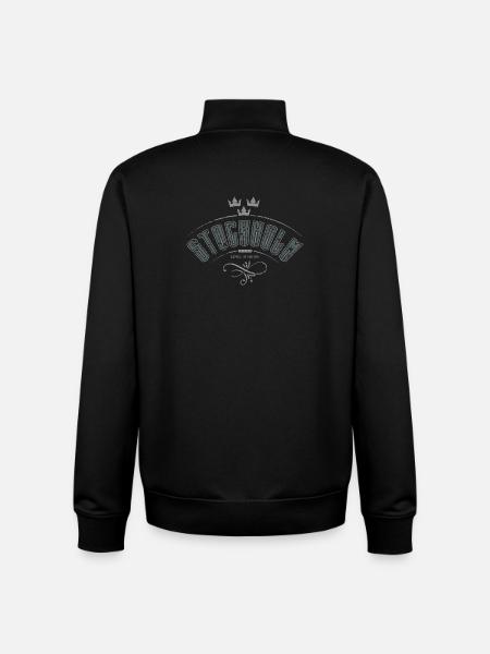 Stockholm 2-fäger - Unisex Organic Zip Sweatshirt by Stanley/Stella - black