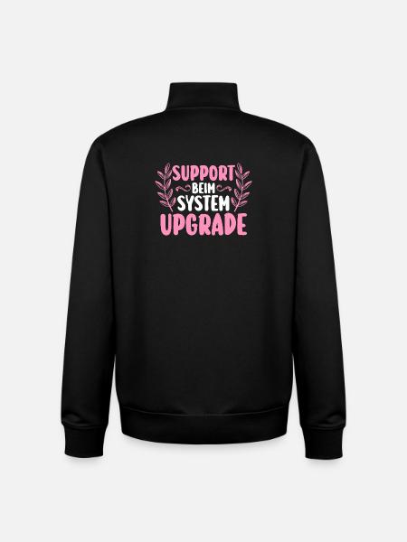 JGA Team Braut Junggesellinnenabschied - Unisex Organic Zip Sweatshirt von Stanley/Stella - Schwarz