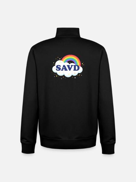 Erlöste Regenbogenbibel Christlicher Glaube Jesus - Unisex Organic Zip Sweatshirt von Stanley/Stella - Schwarz