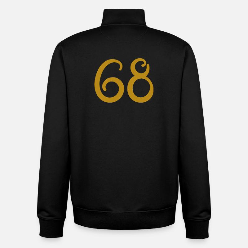 68 - Unisex Organic Zip Sweatshirt von Stanley/Stella - Schwarz