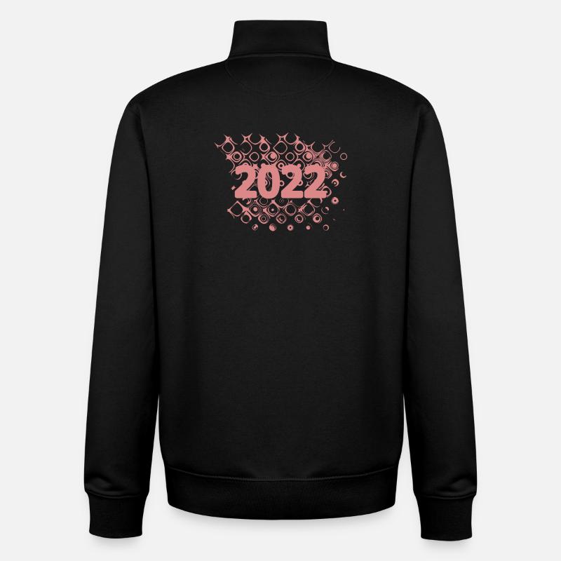 2022 - Sweat zippé unisexe en coton bio Stanley/Stella - noir