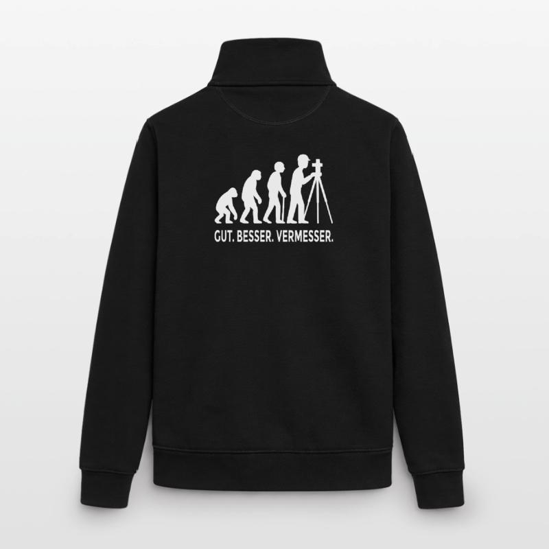 Good Better Surveyor Evolution Unisex Organic Zip Sweatshirt by Stanley/Stella