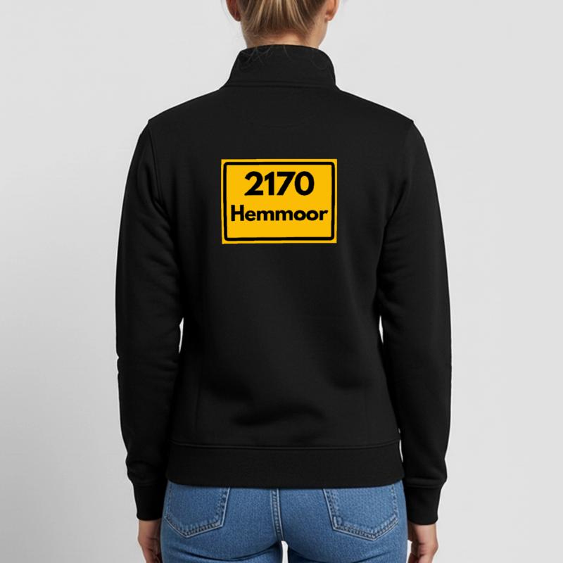 OLD POSTCODE POSTCODE RETRO 2170 HOCHMOOR – HEIDE Unisex Organic Zip Sweatshirt by Stanley/Stella