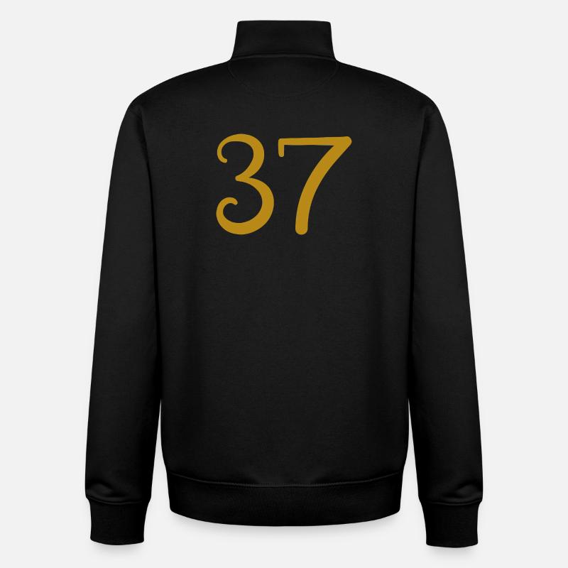 37 - Unisex Organic Zip Sweatshirt von Stanley/Stella - Schwarz