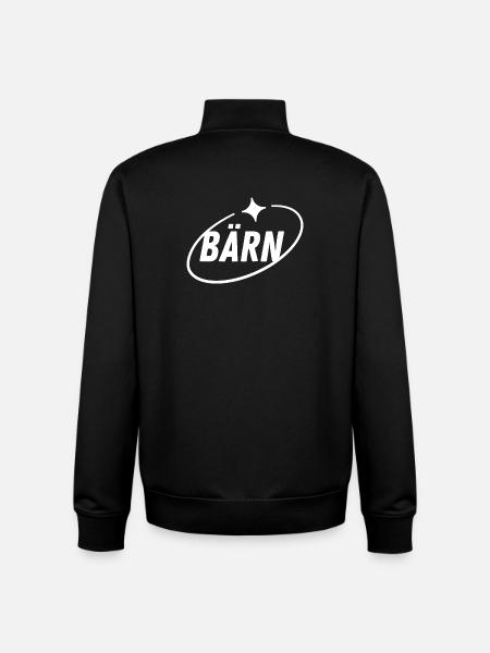 BÄRN Switzerland - Unisex Organic Zip Sweatshirt by Stanley/Stella - black