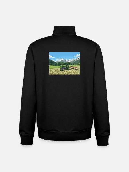 15er Steyr - Unisex Organic Zip Sweatshirt by Stanley/Stella - black