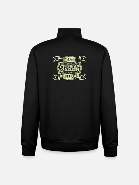 Arbeitskollegin Judith - Unisex Organic Zip Sweatshirt von Stanley/Stella - Schwarz