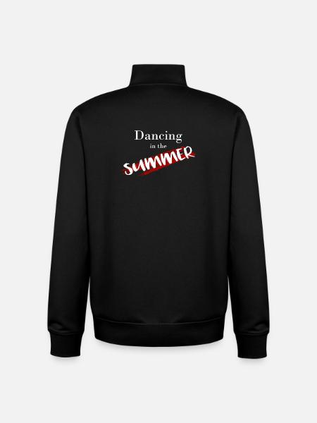 Danse - Sweat zippé unisexe en coton bio Stanley/Stella - noir