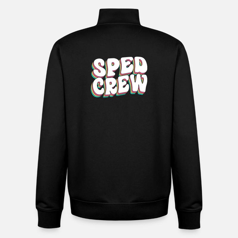 Sonderschule Lehrer Förderschule Pädagoge - Unisex Organic Zip Sweatshirt von Stanley/Stella - Schwarz