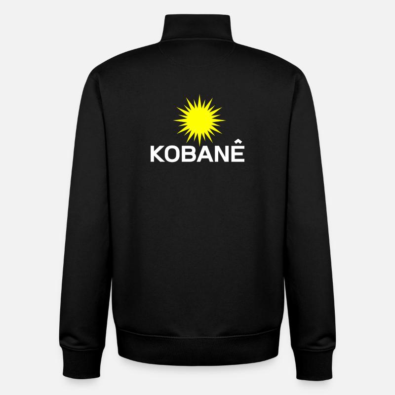 Koabne - Unisex Organic Zip Sweatshirt von Stanley/Stella - Schwarz