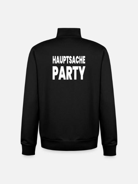 Party - Unisex Organic Zip Sweatshirt von Stanley/Stella - Schwarz