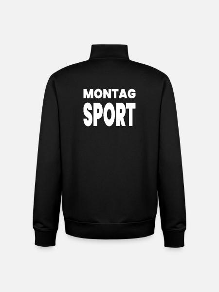 Sport - Unisex Organic Zip Sweatshirt von Stanley/Stella - Schwarz