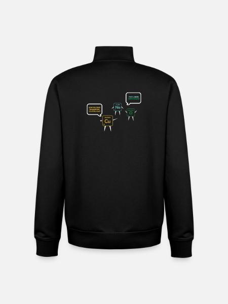 Chemistry Teacher Chemistry Chemist - Unisex Organic Zip Sweatshirt by Stanley/Stella - black