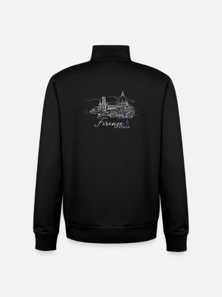 Firenze Italia - Unisex Organic Zip Sweatshirt von Stanley/Stella - Schwarz