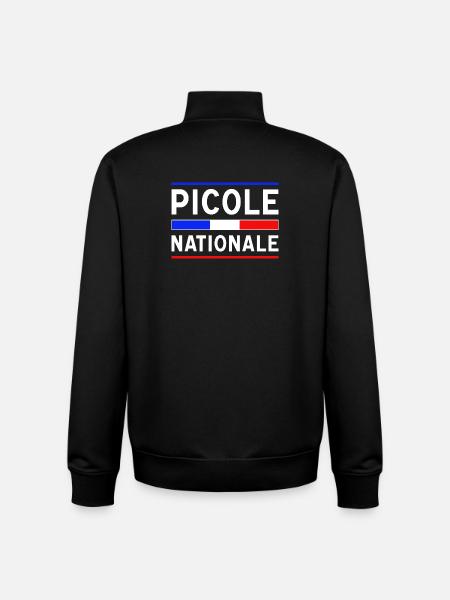 National Drinking Alley New Design - Unisex Organic Zip Sweatshirt by Stanley/Stella - black
