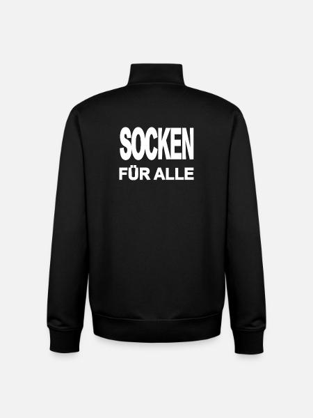 Socks - Unisex Organic Zip Sweatshirt by Stanley/Stella - black