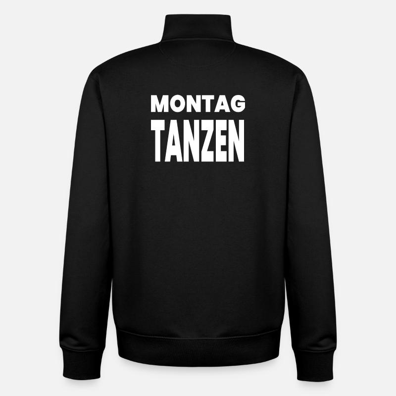 Dance - Unisex Organic Zip Sweatshirt by Stanley/Stella - black