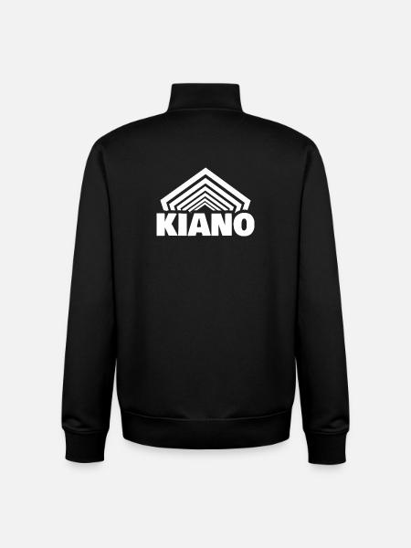 Gift for Kiano - Unisex Organic Zip Sweatshirt by Stanley/Stella - black