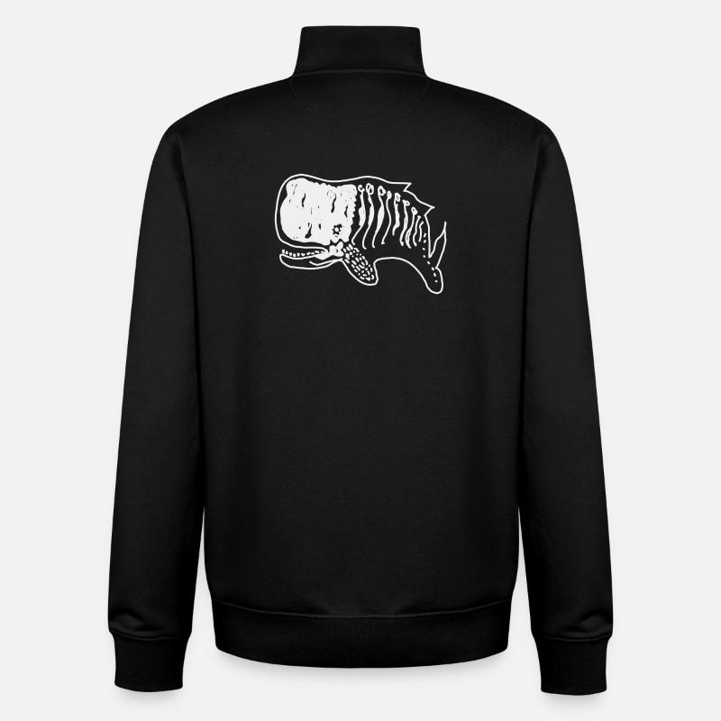 Wal  - Unisex Organic Zip Sweatshirt von Stanley/Stella - Schwarz