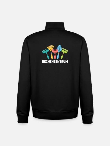 RECHENZENTRUM Gartenbau Gartenarbeiter - Unisex Organic Zip Sweatshirt von Stanley/Stella - Schwarz