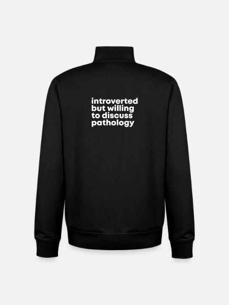 Pathology - Unisex Organic Zip Sweatshirt by Stanley/Stella - black