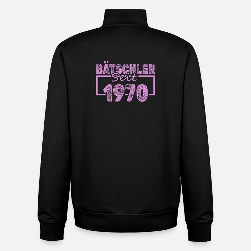 Lustig 197 - Unisex Organic Zip Sweatshirt von Stanley/Stella - Schwarz