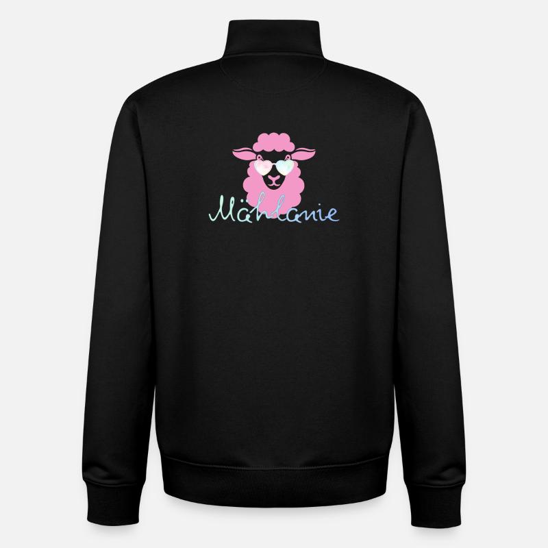Mählanie - Unisex Organic Zip Sweatshirt von Stanley/Stella - Schwarz