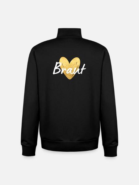 Braut Jungesellinnenabschied - Unisex Organic Zip Sweatshirt von Stanley/Stella - Schwarz