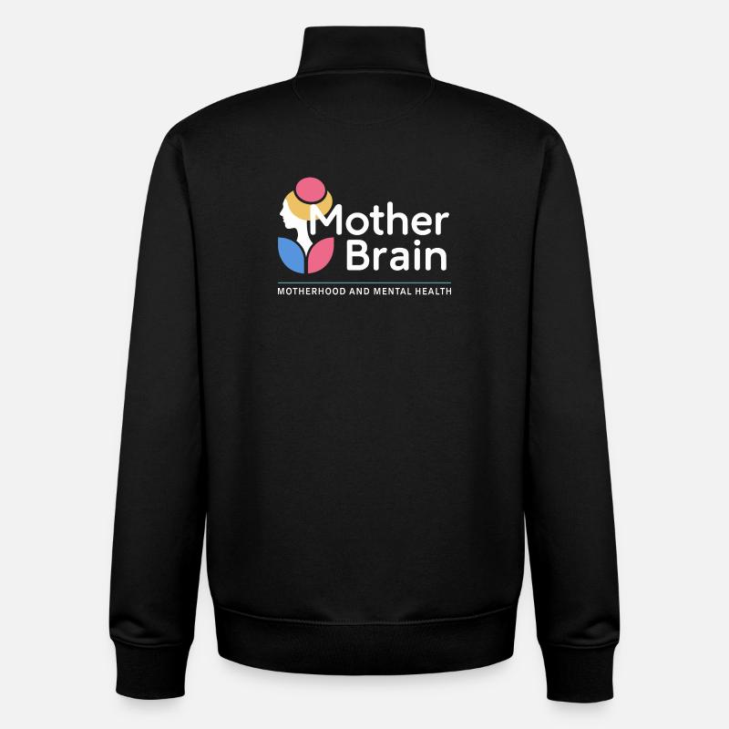 Mutterschaft - Unisex Organic Zip Sweatshirt von Stanley/Stella - Schwarz