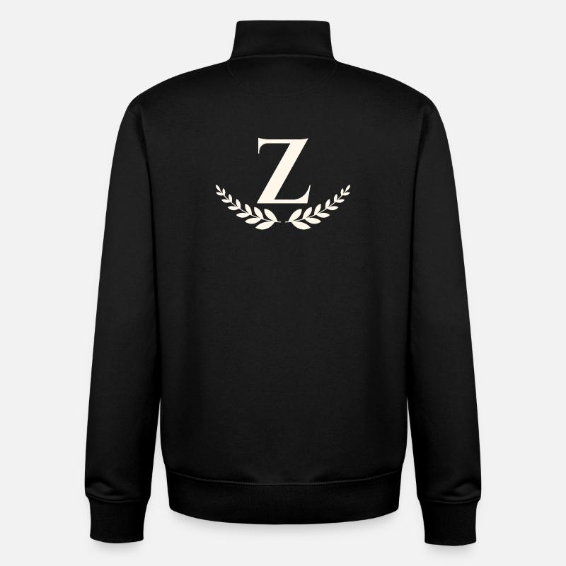 Z - Unisex Organic Zip Sweatshirt von Stanley/Stella - Schwarz