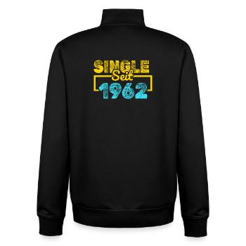 seit 1962 - Unisex Organic Zip Sweatshirt von Stanley/Stella - Schwarz - Hinten - AI Model Male 185 light (185cm)