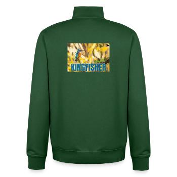 EISVÖGEL - Unisex Organic Zip Sweatshirt von Stanley/Stella - Flaschengrün - Hinten - AI Model Male 185 dark (185cm)