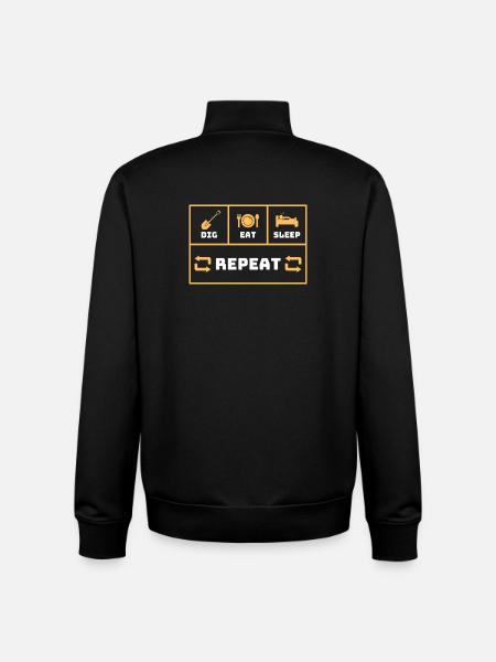 Treasure Hunt Sondles T-Shirt - Unisex Organic Zip Sweatshirt by Stanley/Stella - black