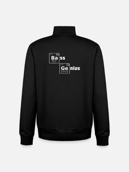 Bass Genius Periodensystem PSE Elemente Nerd - Unisex Organic Zip Sweatshirt von Stanley/Stella - Schwarz
