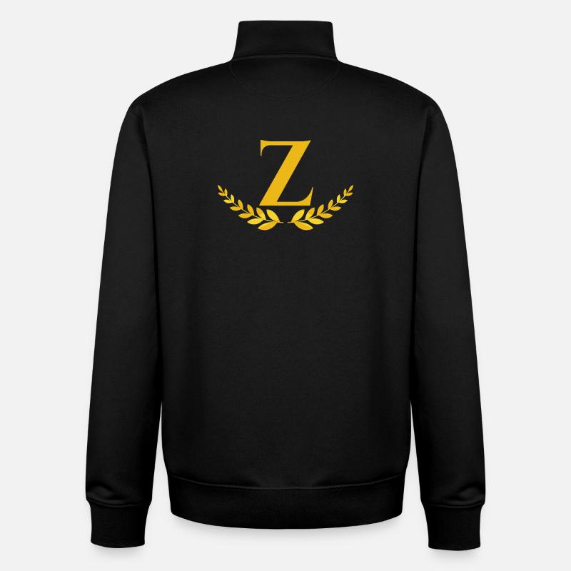 Z - Unisex Organic Zip Sweatshirt von Stanley/Stella - Schwarz