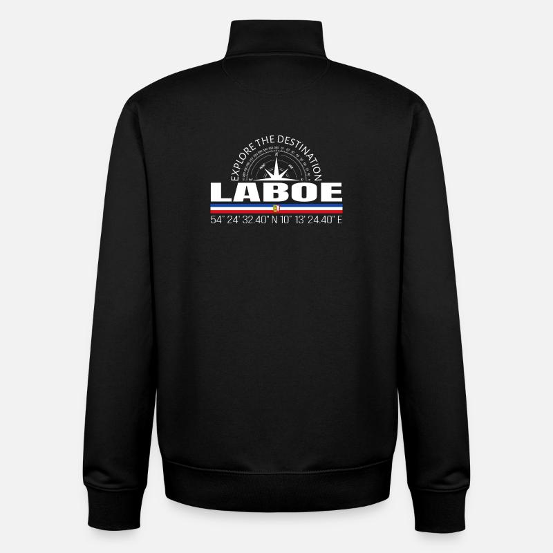 Laboe - Unisex Organic Zip Sweatshirt by Stanley/Stella - black