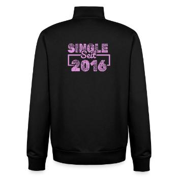 Single 2016 - Unisex Organic Zip Sweatshirt by Stanley/Stella - black - Back - AI Model Male 185 light (185cm)