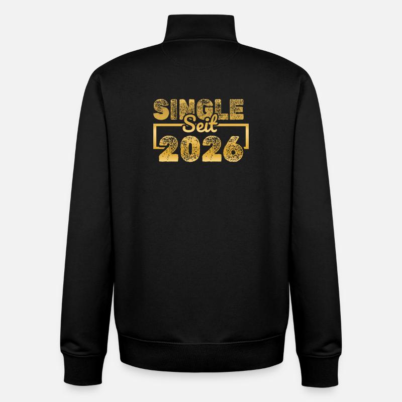 Single 2026 - Unisex Organic Zip Sweatshirt von Stanley/Stella - Schwarz