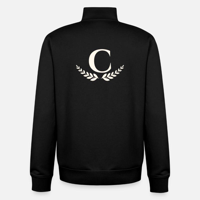 C - Unisex Organic Zip Sweatshirt von Stanley/Stella - Schwarz
