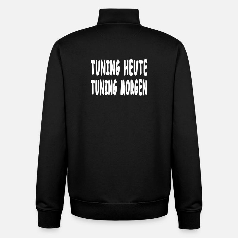 réglage - Sweat zippé unisexe en coton bio Stanley/Stella - noir