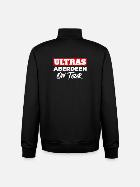 Ultras Aberdeen On Tour - Unisex Organic Zip Sweatshirt by Stanley/Stella - black