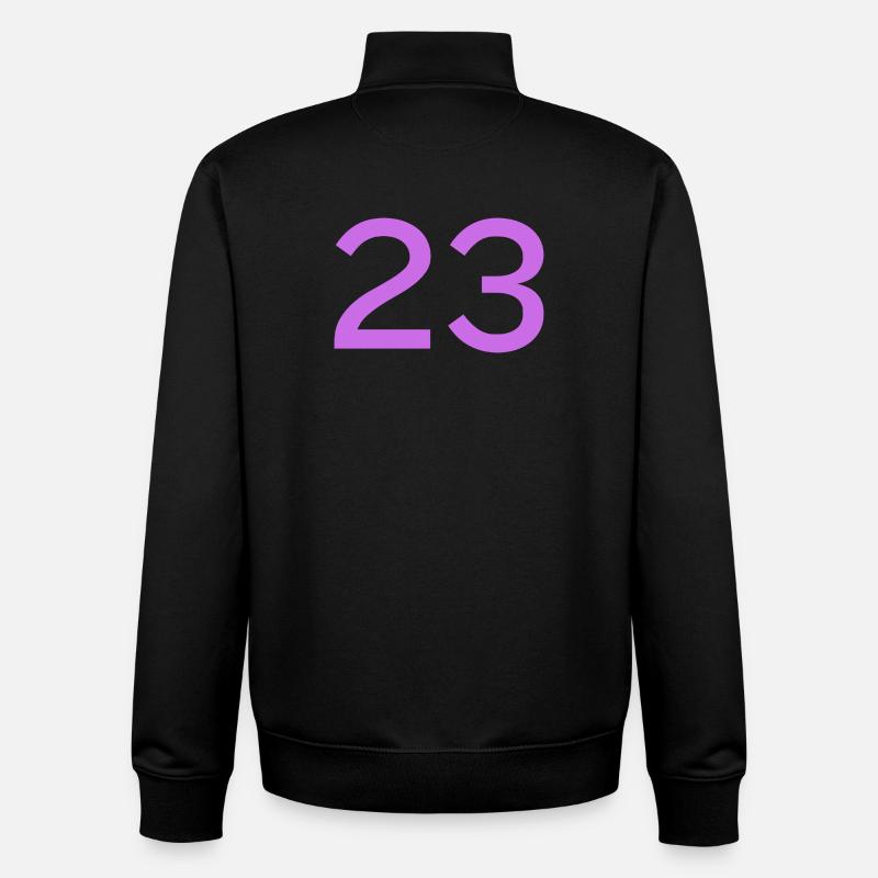 23 - Sweat zippé unisexe en coton bio Stanley/Stella - noir