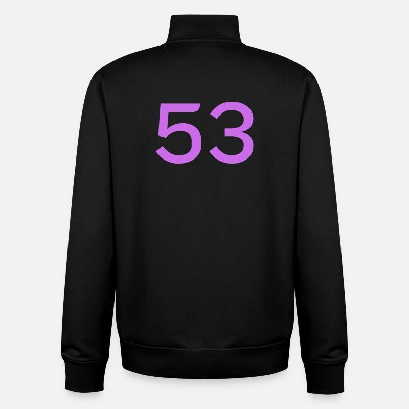 53 - Unisex Organic Zip Sweatshirt von Stanley/Stella - Schwarz