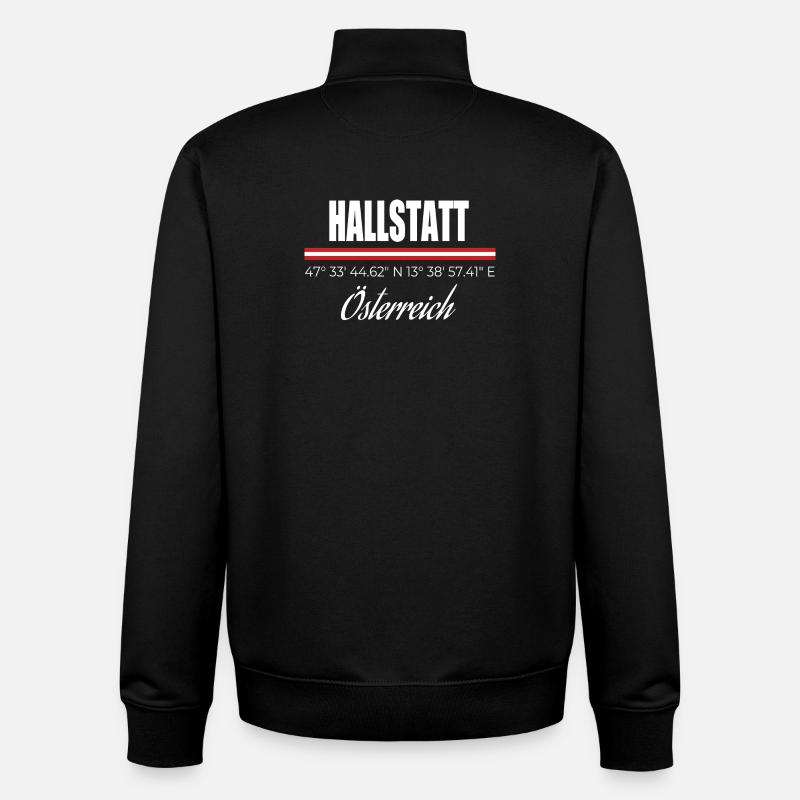 Hallstatt - Unisex Organic Zip Sweatshirt by Stanley/Stella - black