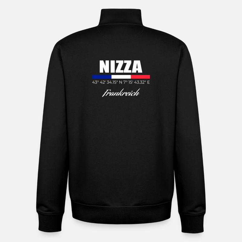 Gentil - Sweat zippé unisexe en coton bio Stanley/Stella - noir