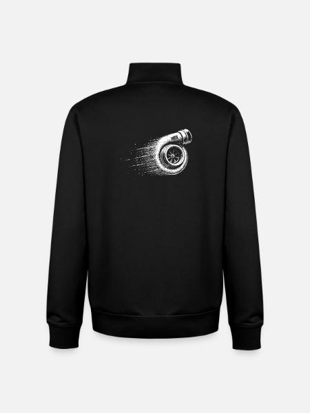 Turbocharger Boost Boosted Tuner Screwdriver - Unisex Organic Zip Sweatshirt by Stanley/Stella - black