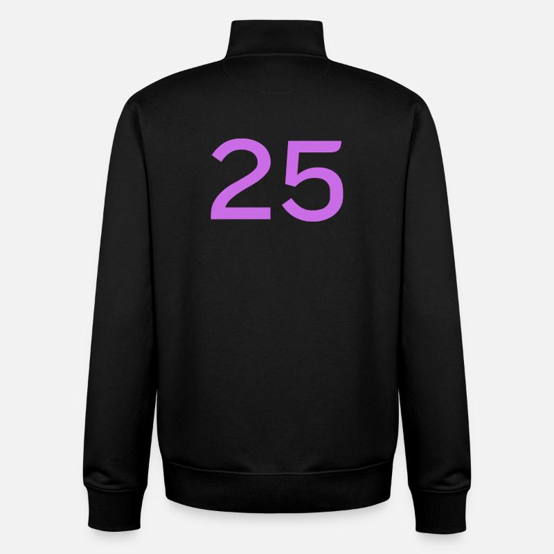25 - Unisex Organic Zip Sweatshirt by Stanley/Stella - black