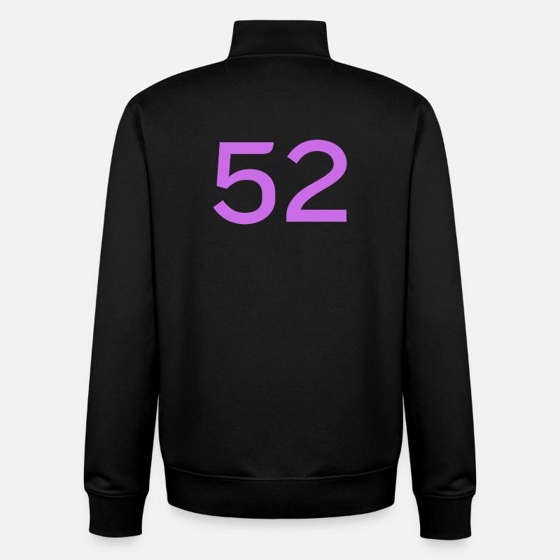 52 - Unisex Organic Zip Sweatshirt von Stanley/Stella - Schwarz