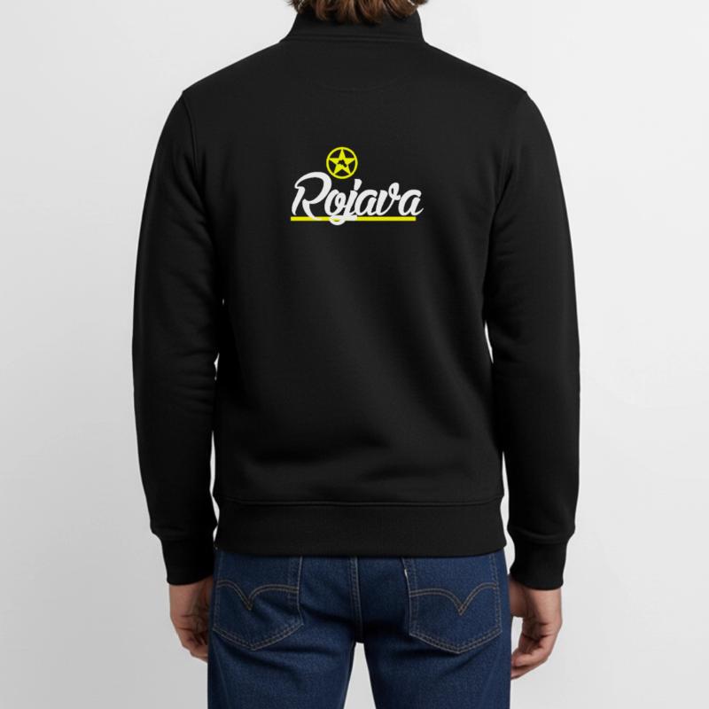 Rojava kurd Unisex Organic Zip Sweatshirt by Stanley/Stella