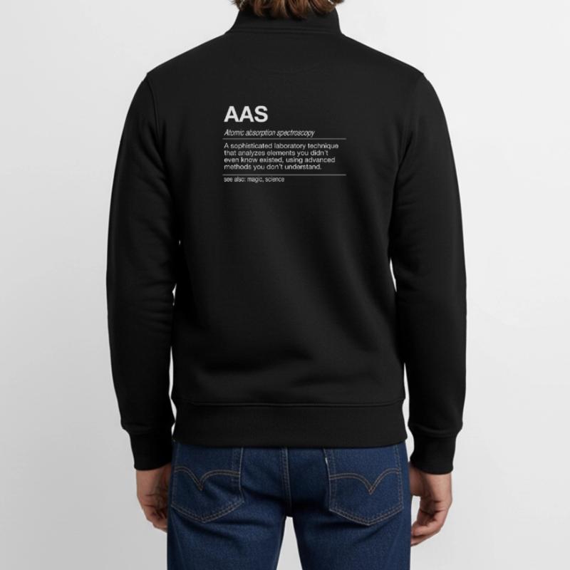 Analyse AAS Analyse par spectrométrie d’absorption atomique Sweat zippé unisexe en coton bio Stanley/Stella